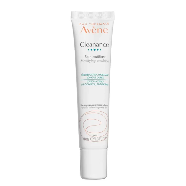 LySkin Avene cleanance mattifying emulsion oily blemish prone skin 30ml AVN00030