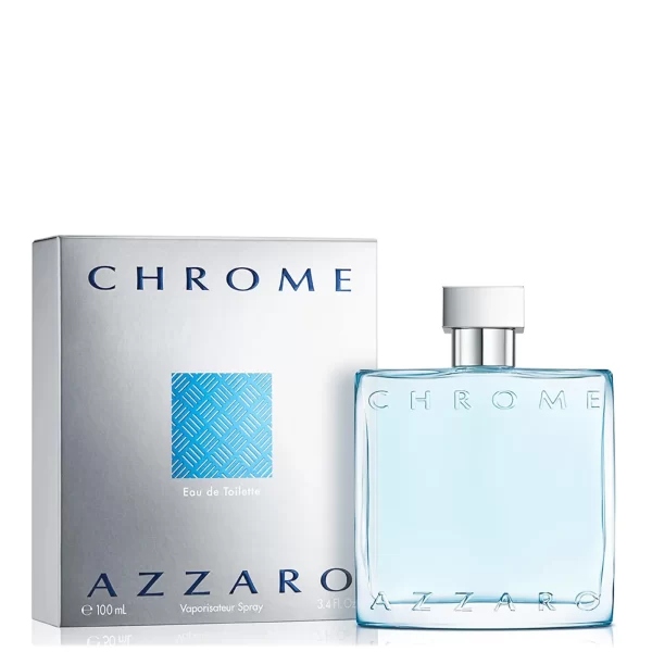 LySkin Azzaro chrome eau de toilette 100ml 3.38 fl oz AZZ0014