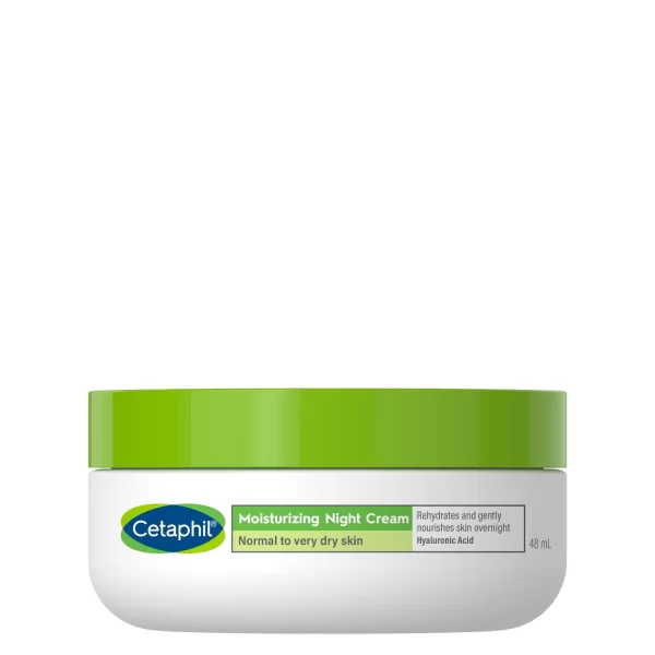 LySkin Cetaphil moisturizing night cream with hyaluronic acid 48ml 1.6fl.oz CET00001