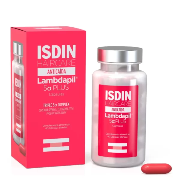 LySkin Isdin lambdapil 5 alfa plus chronic hair loss treatment 60capsules ISD00159