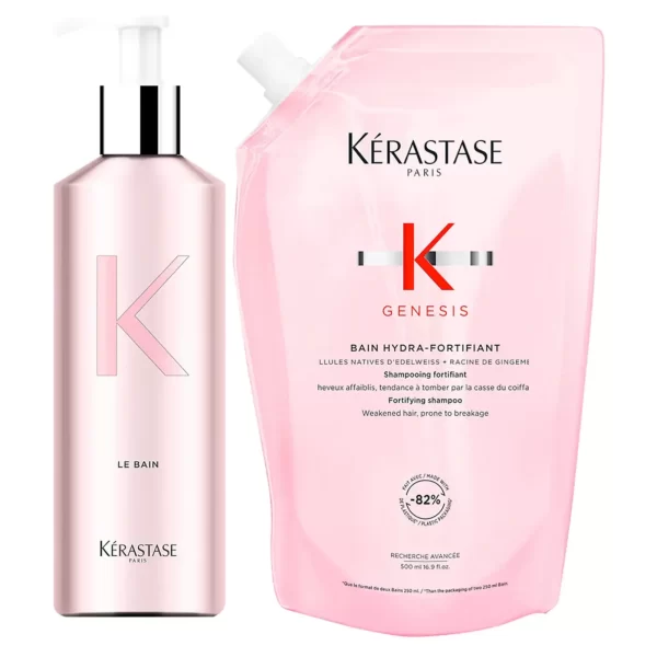 LySkin Kerastase resistance resistance force architecte aluminium bottle shampoo refill bundle KER00235