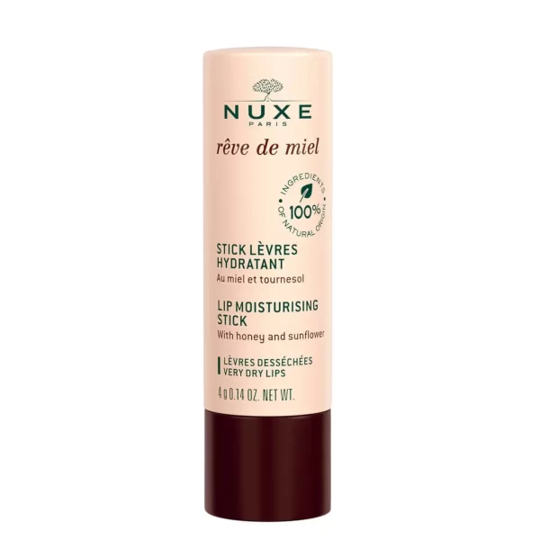 LySkin Nuxe reve de miel lip moisturising stick for dry or damaged lips 4g NUX00082