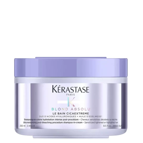 Lyskin Kerastase blond absolu le bain cicaextreme ultra moisturizing post bleaching shampoo in cream 250ml 8.5fl.oz KER00064