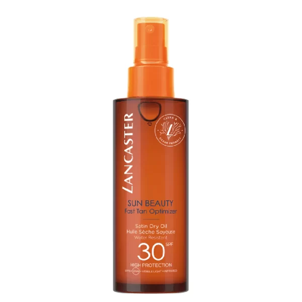 Lyskin Lancaster Sun Beauty Tan Optimizer Dry Oil SPF30 LAN00045 01