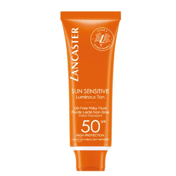 Lyskin Lancaster Sun Sensitive OilFree Milky Fluid SPF50 LAN00062 01